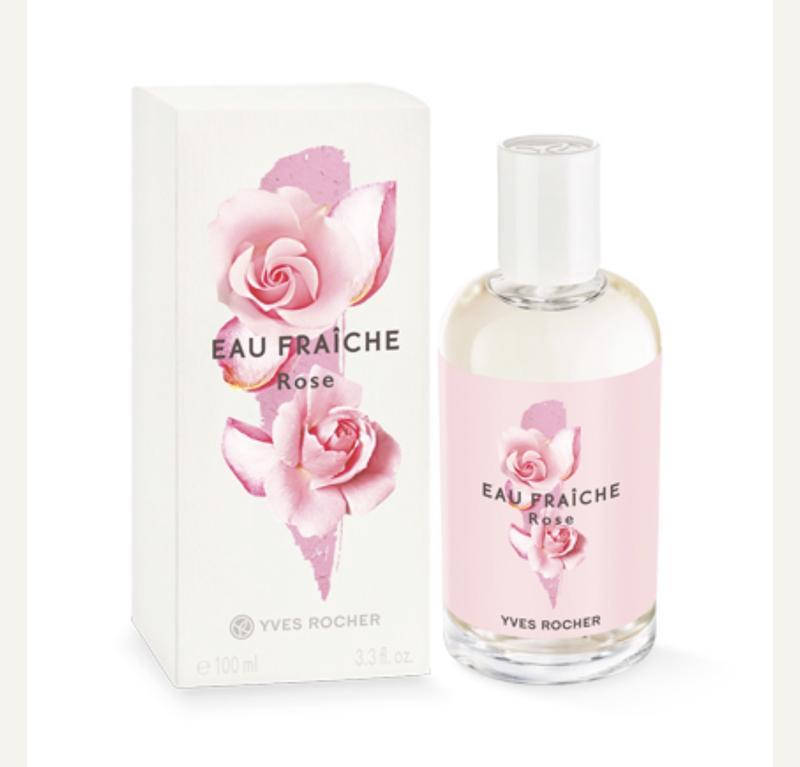 

Туалетная вода Eau Fraiche Rose свежая роза Yves Rocher ив роше 100 мл