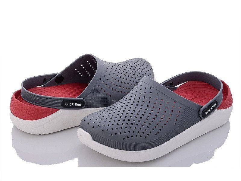 

Кроксы мужские Luck Crocs сабо мужские 44, Серый