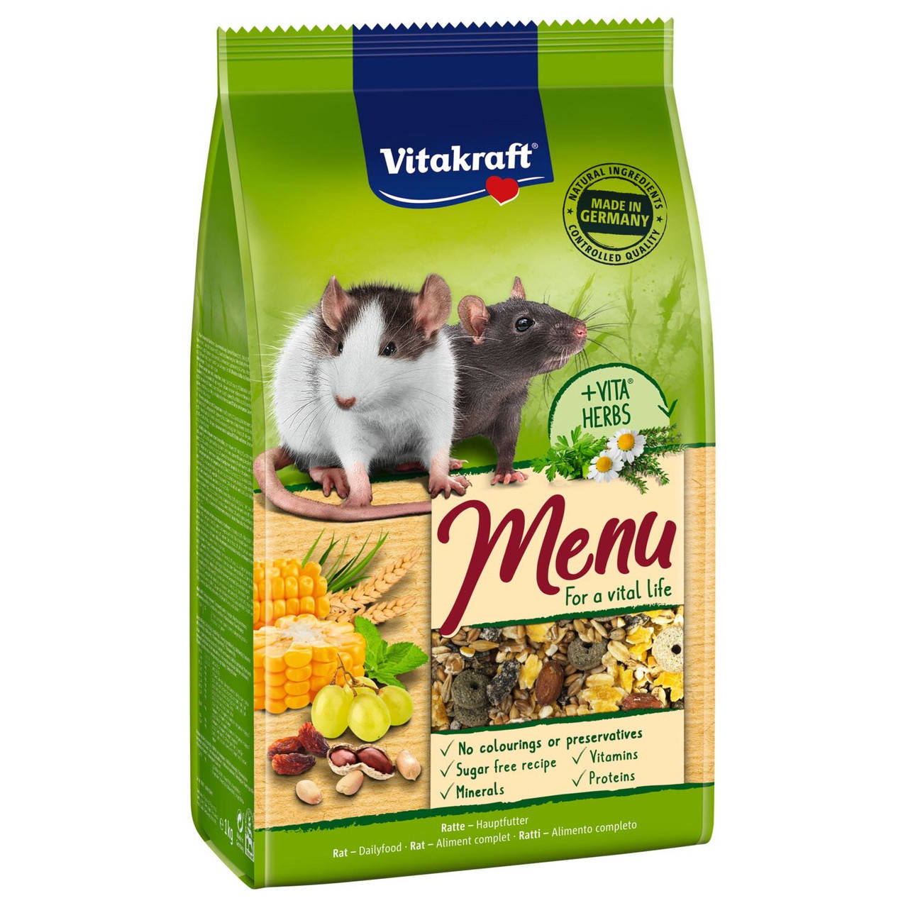 

Vitakraft Корм д/крыс Menu 800 г