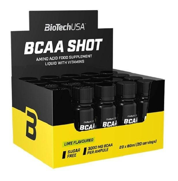 

Аминокислоты BioTech BCAA Shot Zero Carb 20 x 60 ml