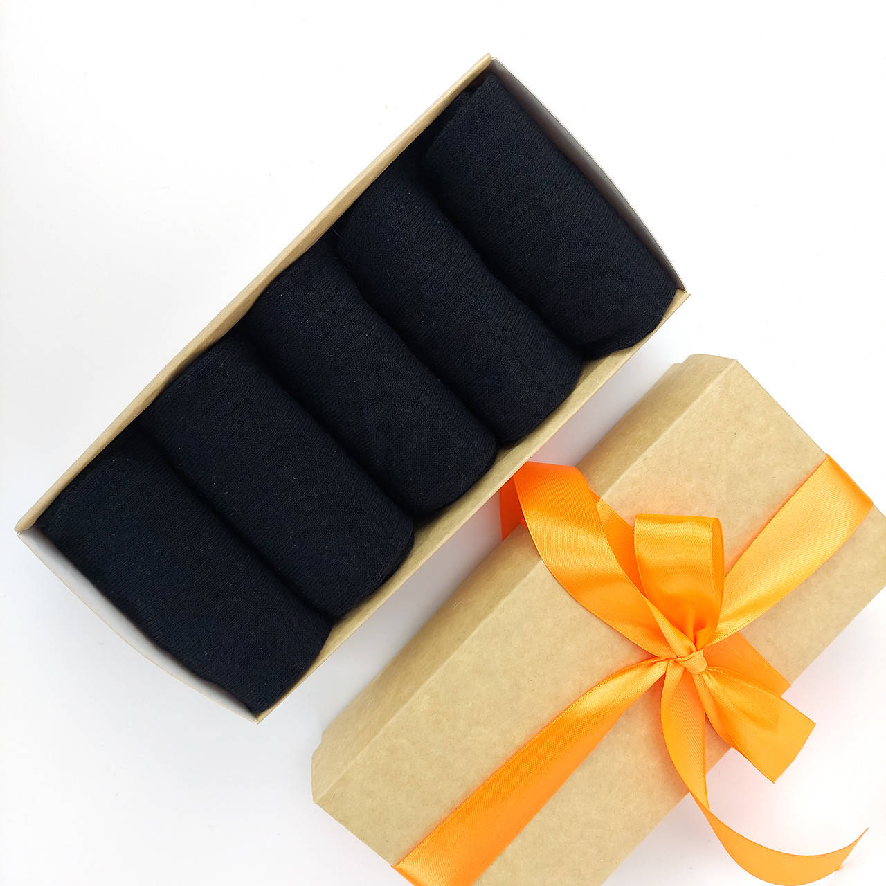 

Классические черные мужские носки нобором 40-45