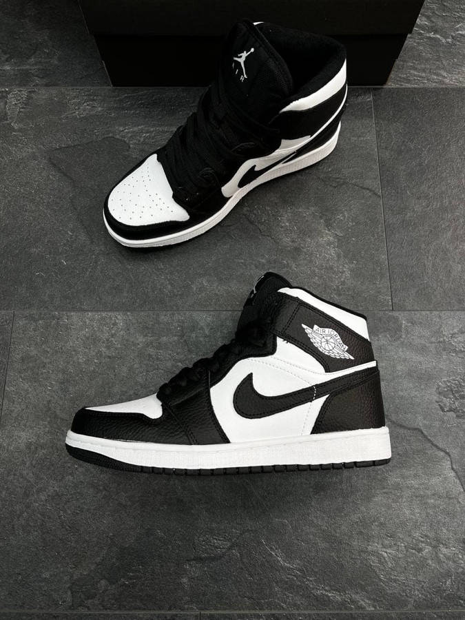 

Мужские кроссовки Nike Air Jordan N High Black/White 43 (28 см.), Черно-белый