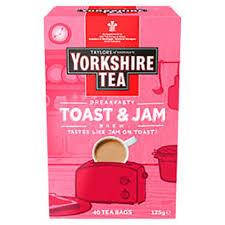 

Yorkshire Tea Toast and Jam Brew 40 Pack 125g