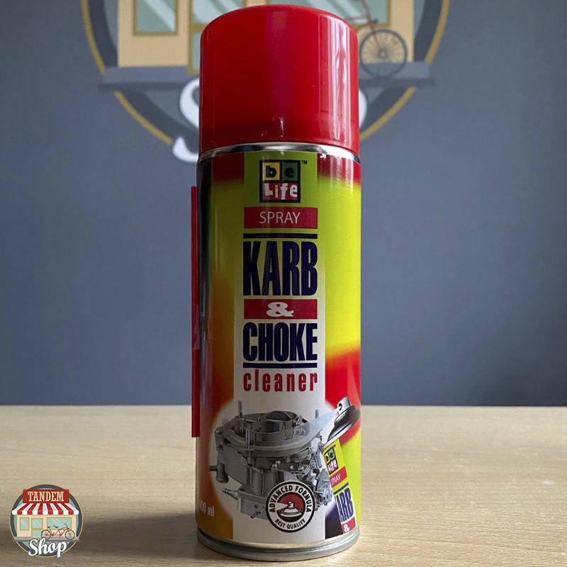 

Универсальный очиститель карбюратора BeLife Carb & Choke Cleaner, 400 мл Аэрозоль