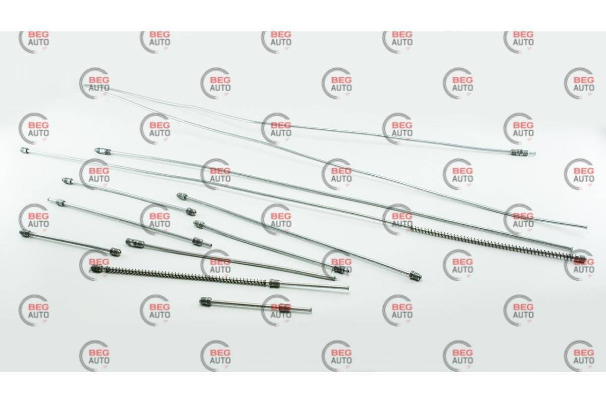 

Трубки торм. УАЗ-452 стальные (d-12 11шт к-т) с/о 1-секц. гтц