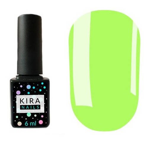 

Гель-лак Kira Nails №076 (ментоловый, эмаль), 6 мл