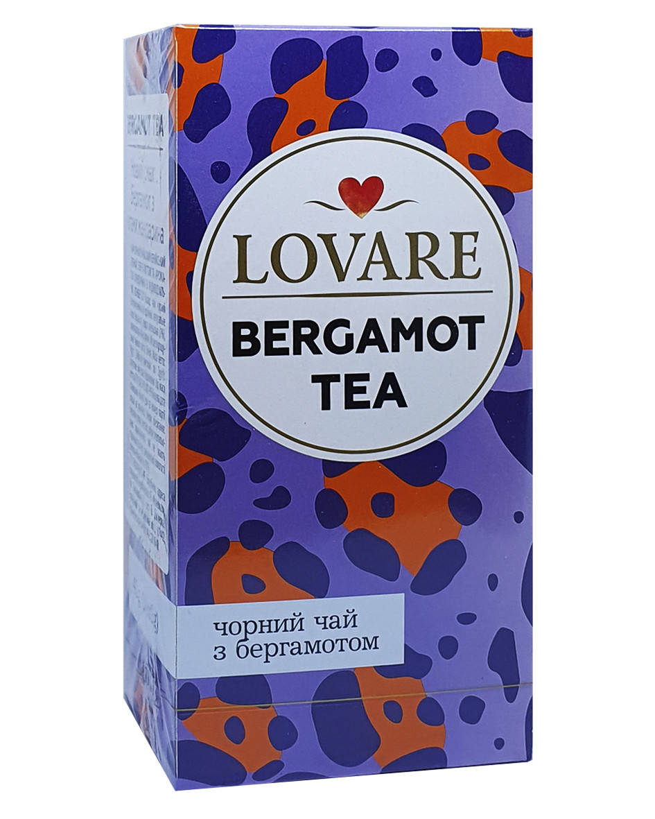 

Чай черный с маслом бергамота и ароматом мандарина Lovare Bergamot 24 шт х 2 г (54223)