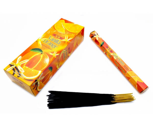 

Ароматические палочки Ваниль с апельсином GR VANILLA ORANGE (шестигранник)