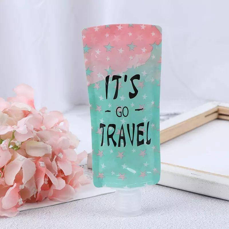 

Тюбик TRAVEL 90мл для шампуни, геля, кондиционера. Дой пак мятный