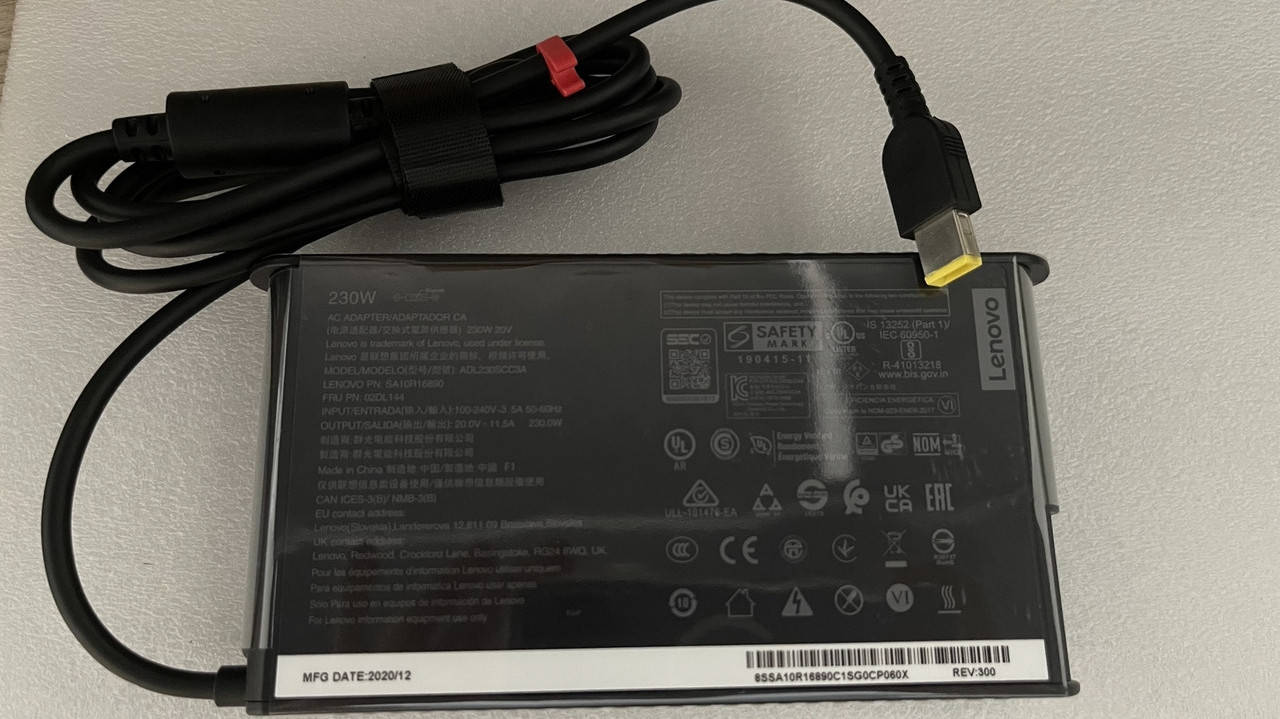 

Блок питания Lenovo ADL230SCC3A 02DL144 ORIGINAL
