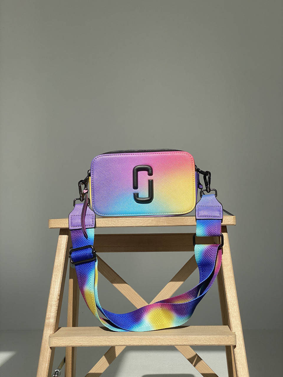 

Сумка Женская Marc Jacobs Snapshot Airbrush Фиолетового Цвета, Фиолетовый
