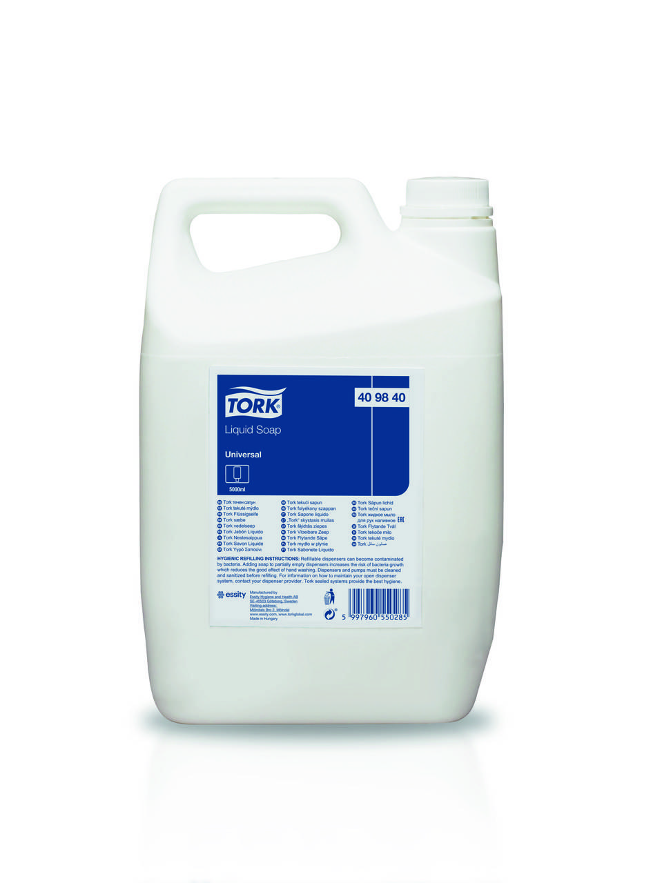 

Жидкое мыло-крем Tork Universal для рук канистра 5 л 409840