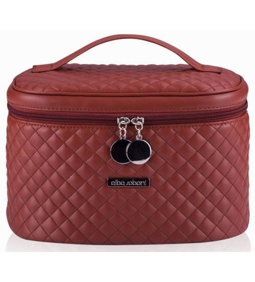 

Косметичка Alba Soboni 323 коричневая, Коричневый