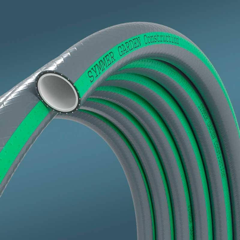 

Шланг для полива садовый Construction / Конструкшн 12,5×2,0 мм Ø 1/2" 20 м (Symmer)