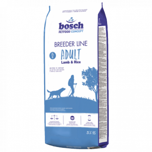 

Bosch Breeder Adult 20кг Бридер Эдалт ягнёнок рис Корм для взрослых собак
