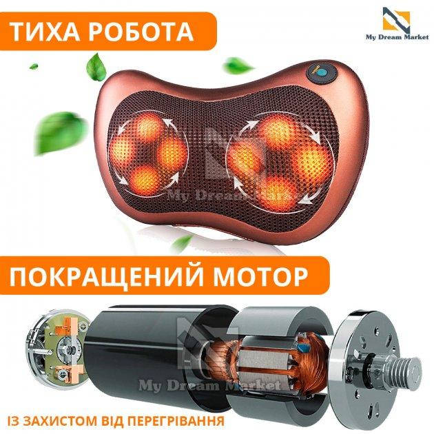 

Универсальная массажная подушка Massage Pillow CHM-8028 массажер для спины шеи плеч