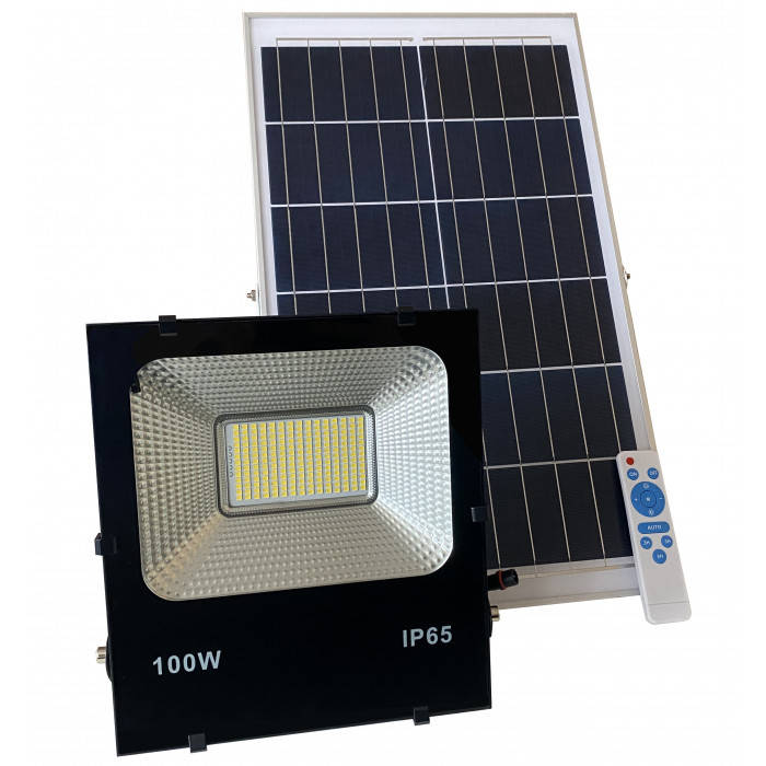 

Прожектор светодиодный на солнечной батарее Sol H Premium 100 Вт Led-Story