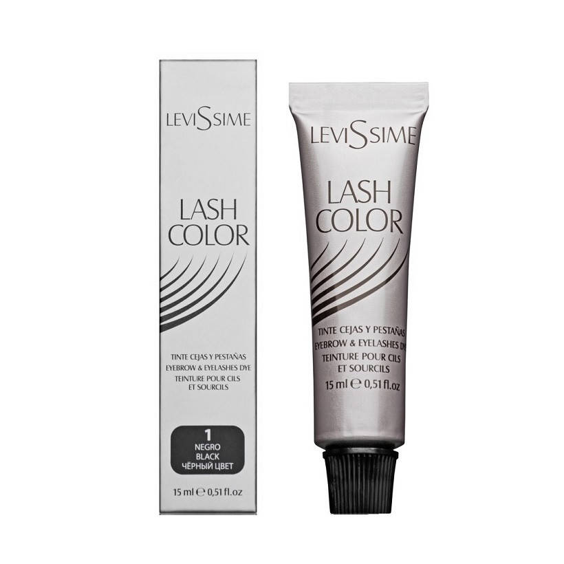 

Краска для бровей LeviSsime Lash Color 1 Negro Black Черный