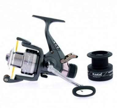 

Рыболовная Катушка с бейтранером Kaida KT30A 7+1ВВ (две шпули), Серый