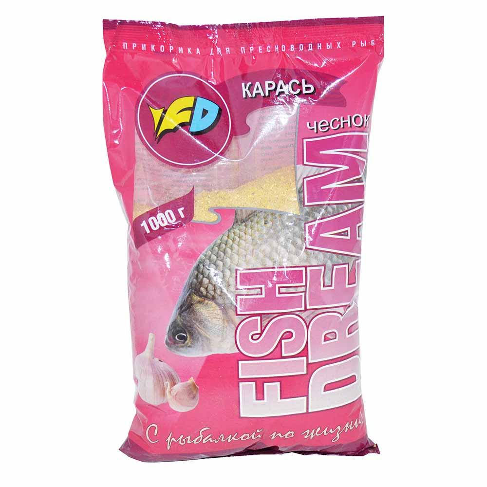

Прикормка на карася Fish Dream "Карась-чеснок"
