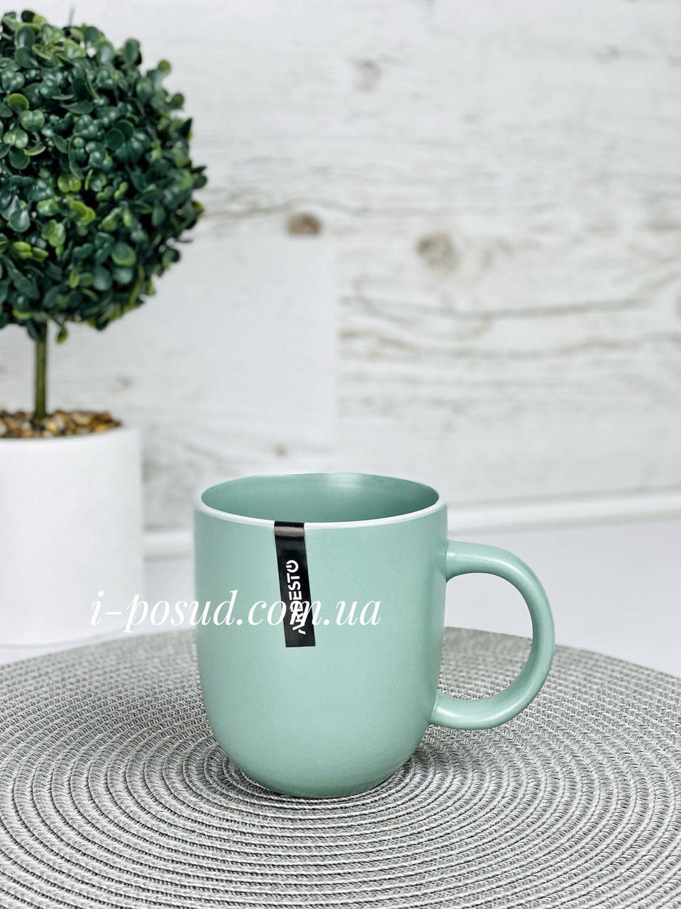 

Чашка 390 мл Ardesto Cremona Pastel blue AR2939BC, Синий