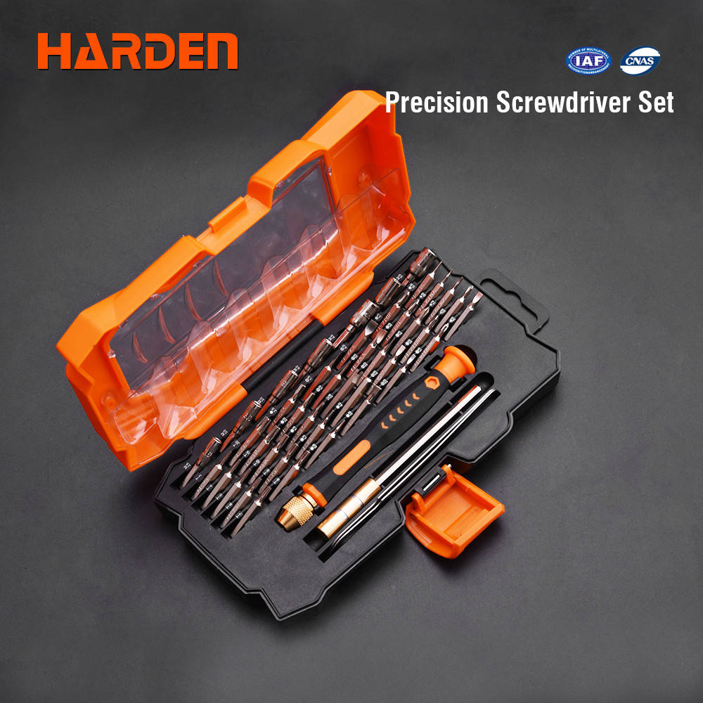 

Набор отверток прецизионных для точных работ, 45 предметов Harden Tools 550145