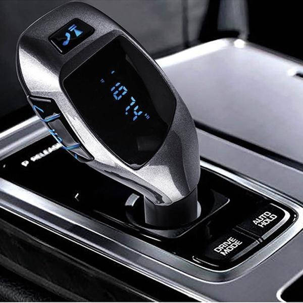 

Автомобильный FM модулятор трансмиттер Bluetooth HZ, H20BT c пультом