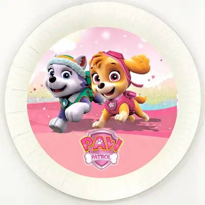 

Тарелочка праздничная Щенячий патруль Скай и Эверест