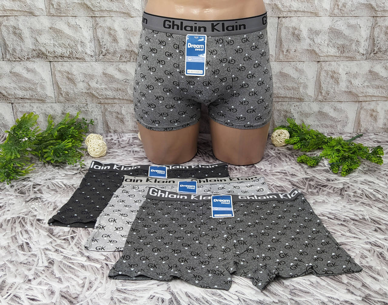 

Трусы мужские боксеры L (46-48 раз) Sweet Dream В3173, Разные цвета
