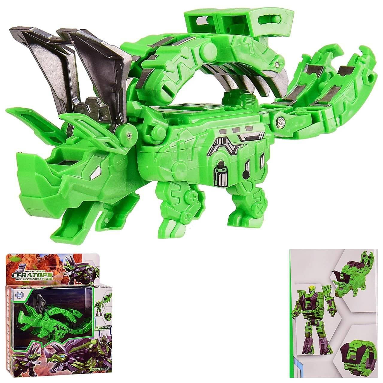 

Трансформер-часы Star Toys 3 в 1 Цератопс TMJ90678