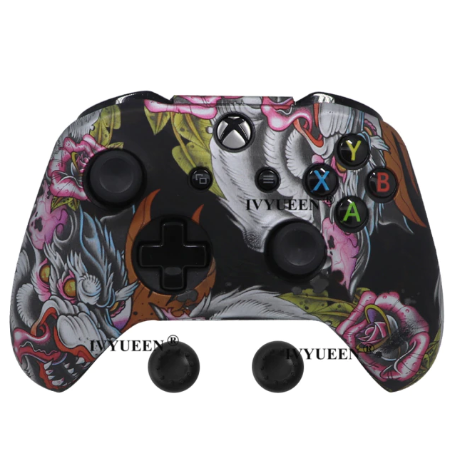 

Чехол силиконовый для геймпада Xbox One Series X/S Black Dragon