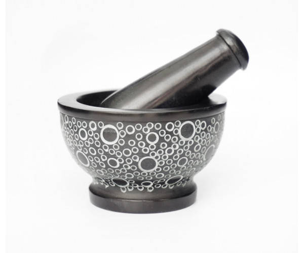 

Ступка мраморная натуральная