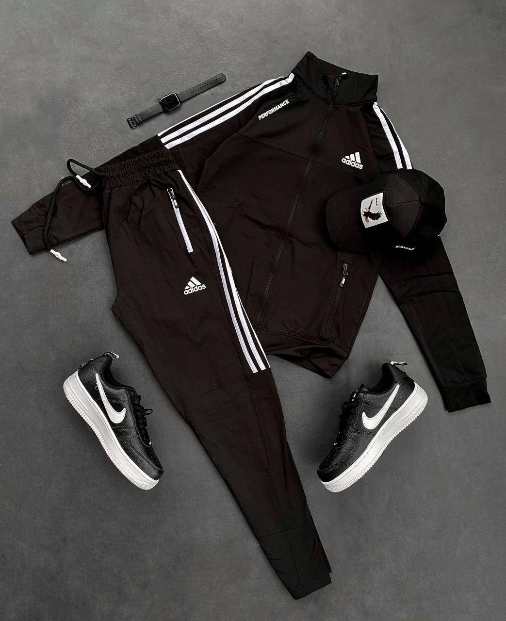 

Мужской Спортивный Костюм "Adidas", Черный