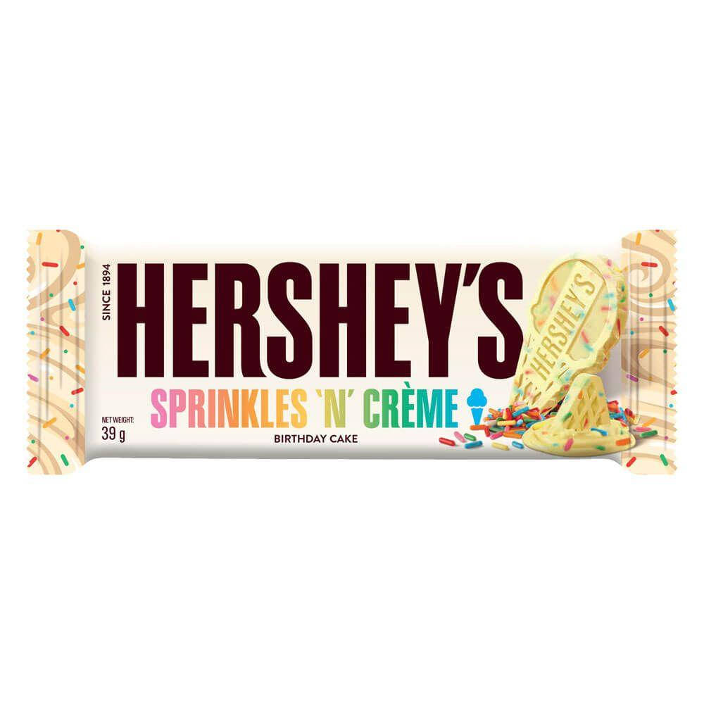 

Шоколад Hershey’s Sprinkles ‘N’ Creme Birthday Cake Bar 39g