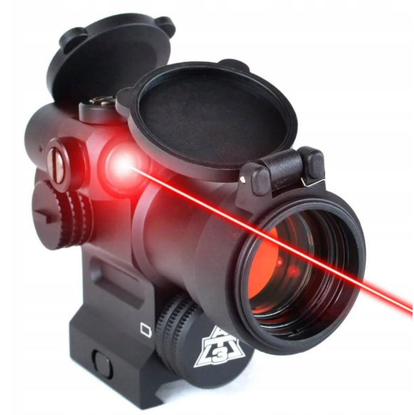 

Прицел коллиматорный AT3 Tactical LEOS 2 MOA с красной точкой, Черный
