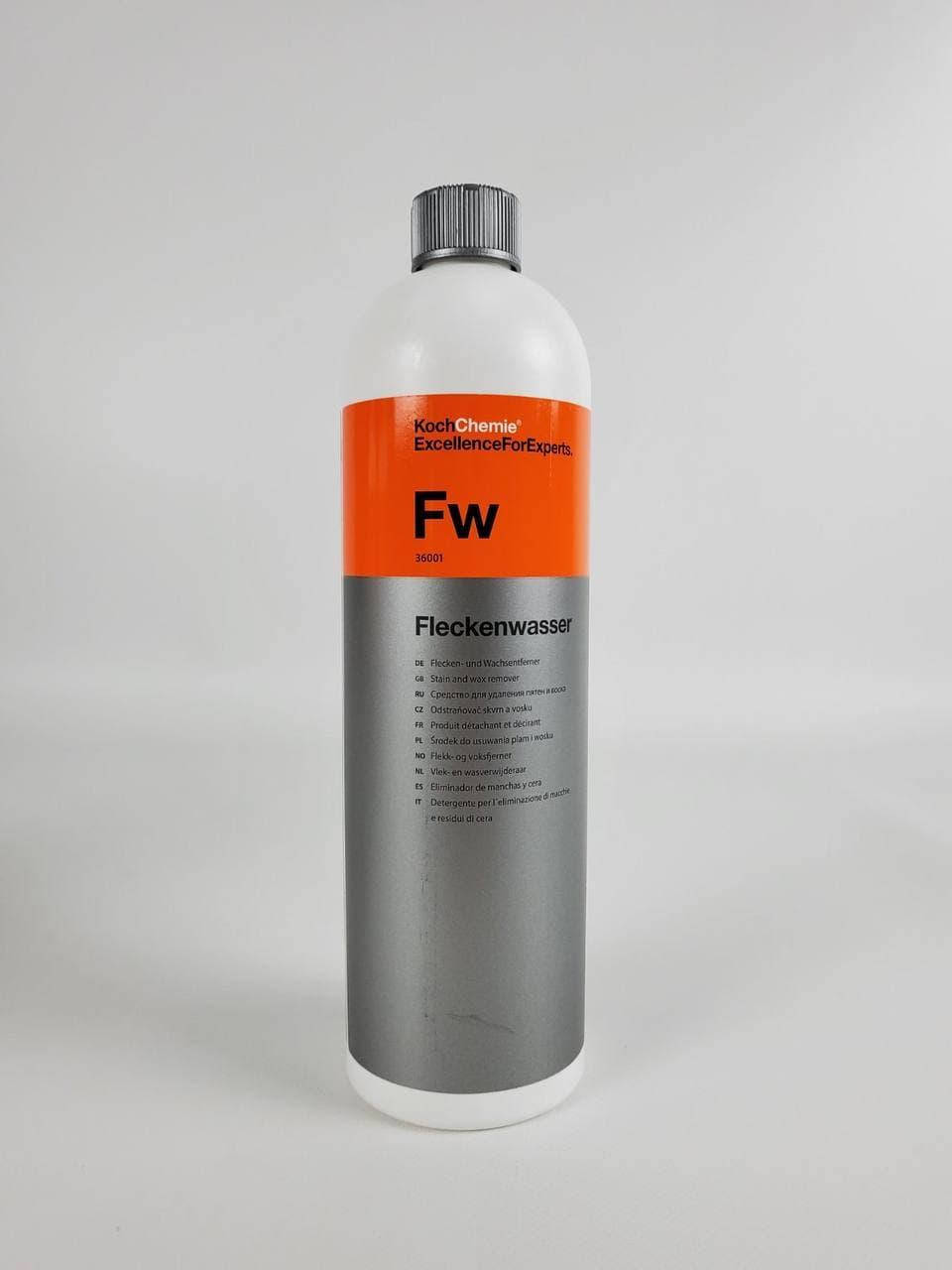 

Пятновыводитель универсальный для текстиля, кожи, пластика ,лака Koch Chemie Fleckenwasser 1л 194460