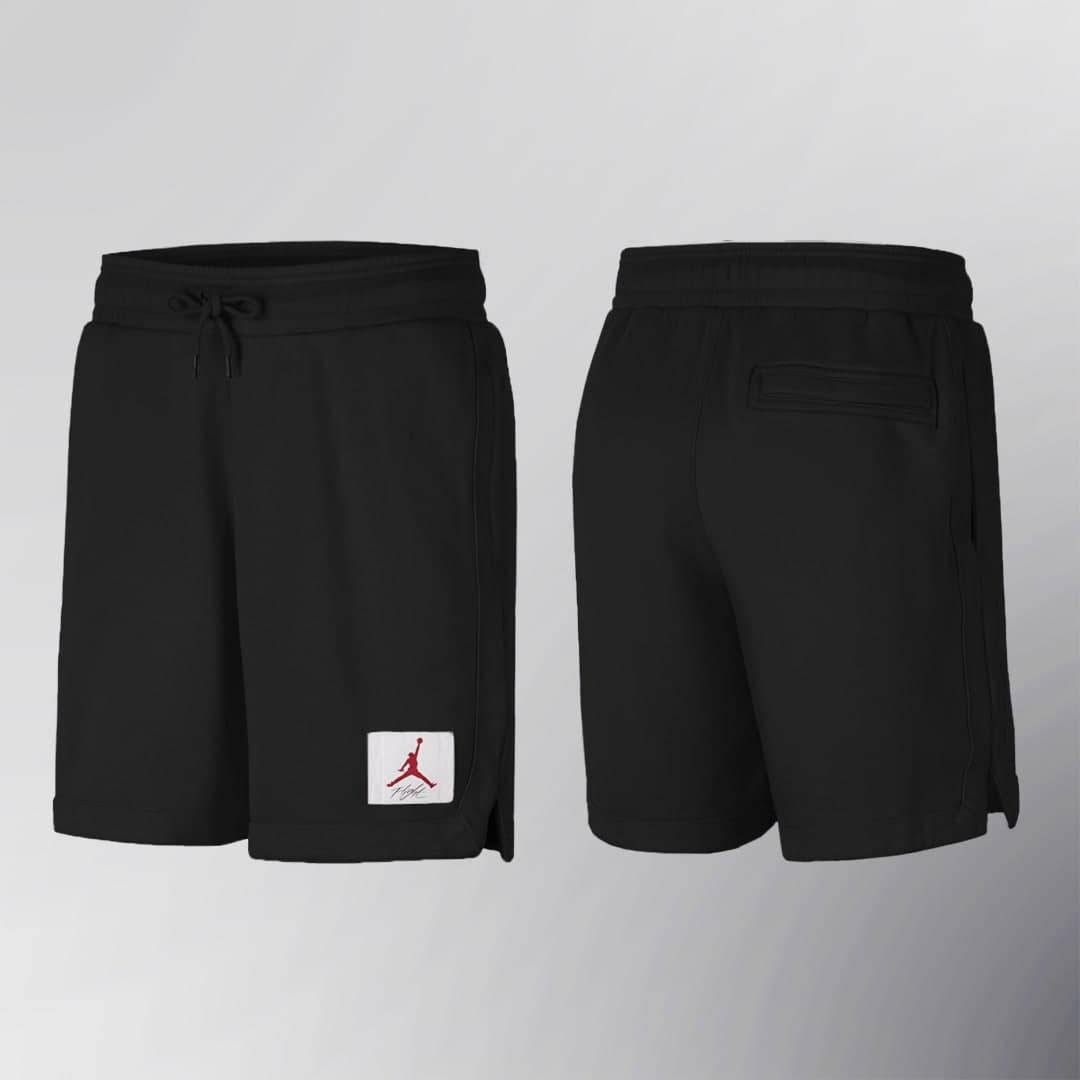 

Мужские трикотажные шорты джордан/Jordan на резинке, Черный