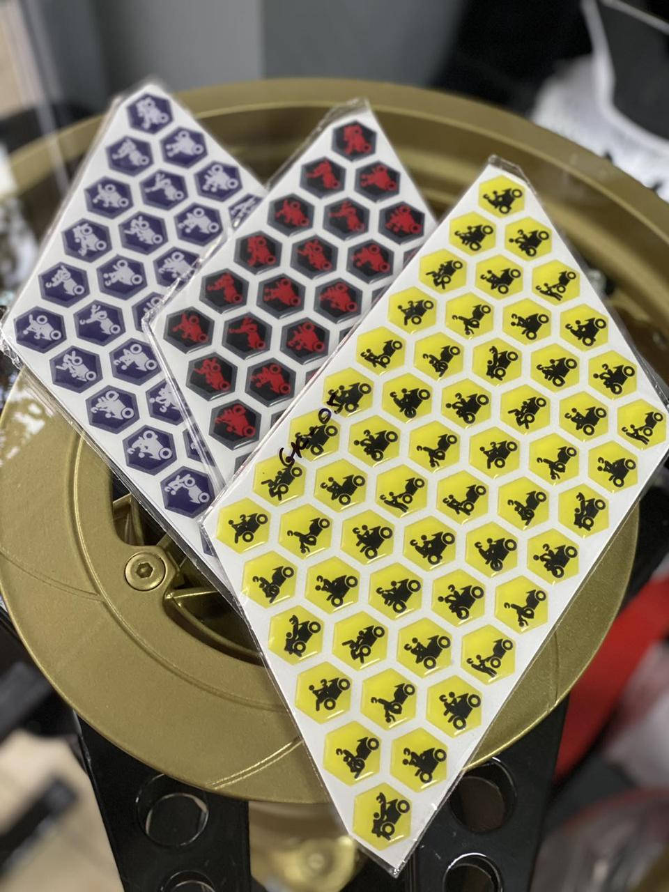 

Соты двусторонние на бак Камасутра желтые, черные, синие