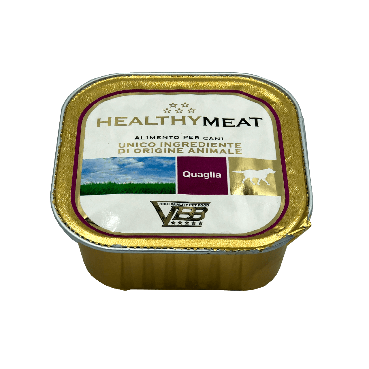 

Влажный корм для собак HEALTHY Meat паштет с перепёлкой 0.150 г за 11 шт