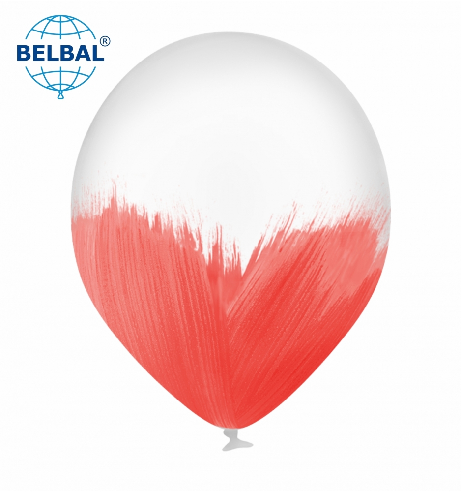 

Латексный шарик BELBAL 12" (30 см) BRUSH / Браш красный