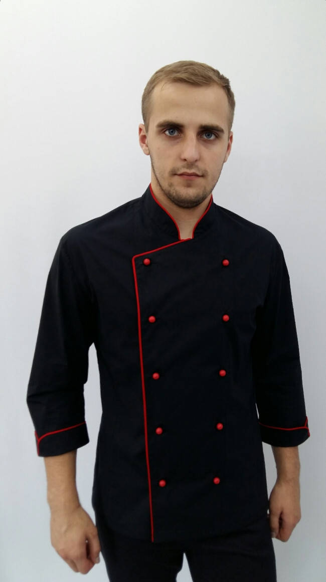 

Поварской китель, Черный