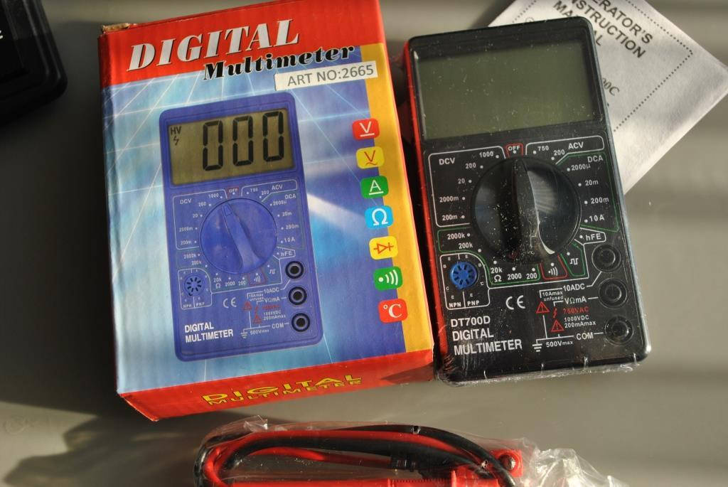 

Цифровой мультиметр DT 700D