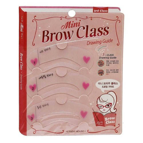 

Трафарет для бровей Mini Brow Class, набор 3 шт.