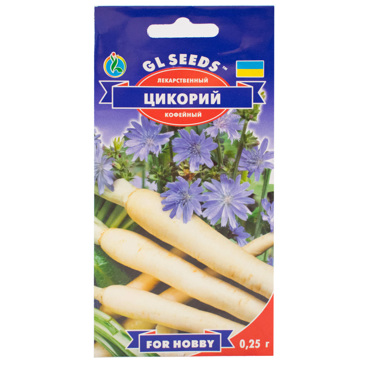 

Цикорий Кофейный 0.25 г Gl Seeds, Белый