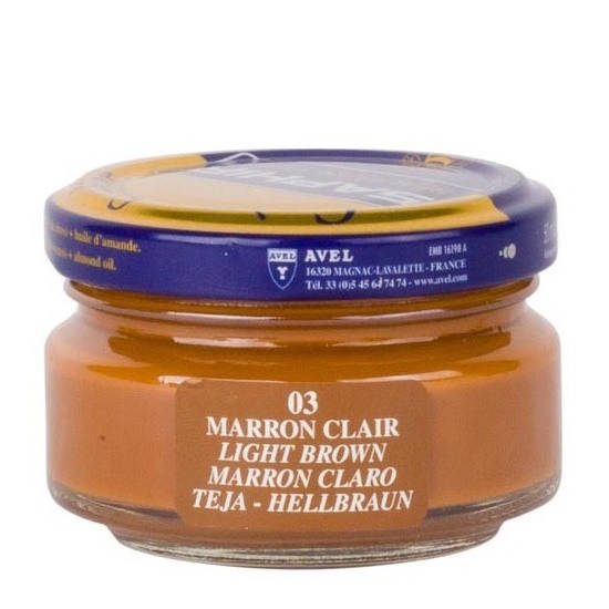 

Крем для обуви Saphir Creme Surfine 50 ml светло-коричневый