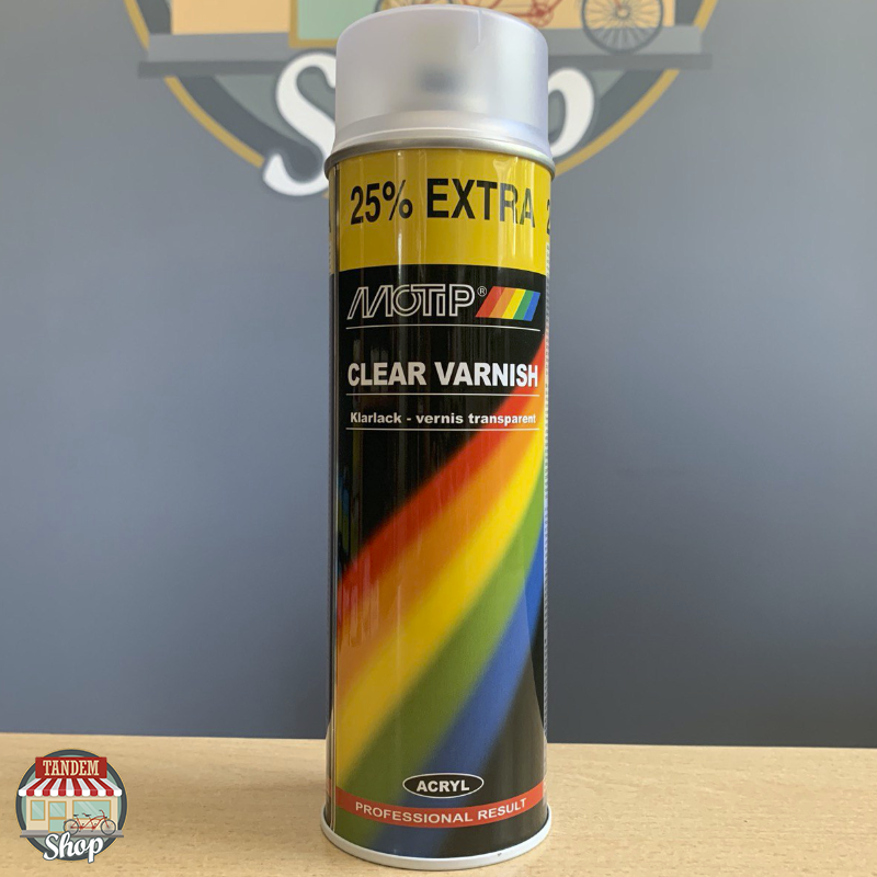

Лак акриловый матовый Motip Clear Varnish, 500 мл Аэрозоль