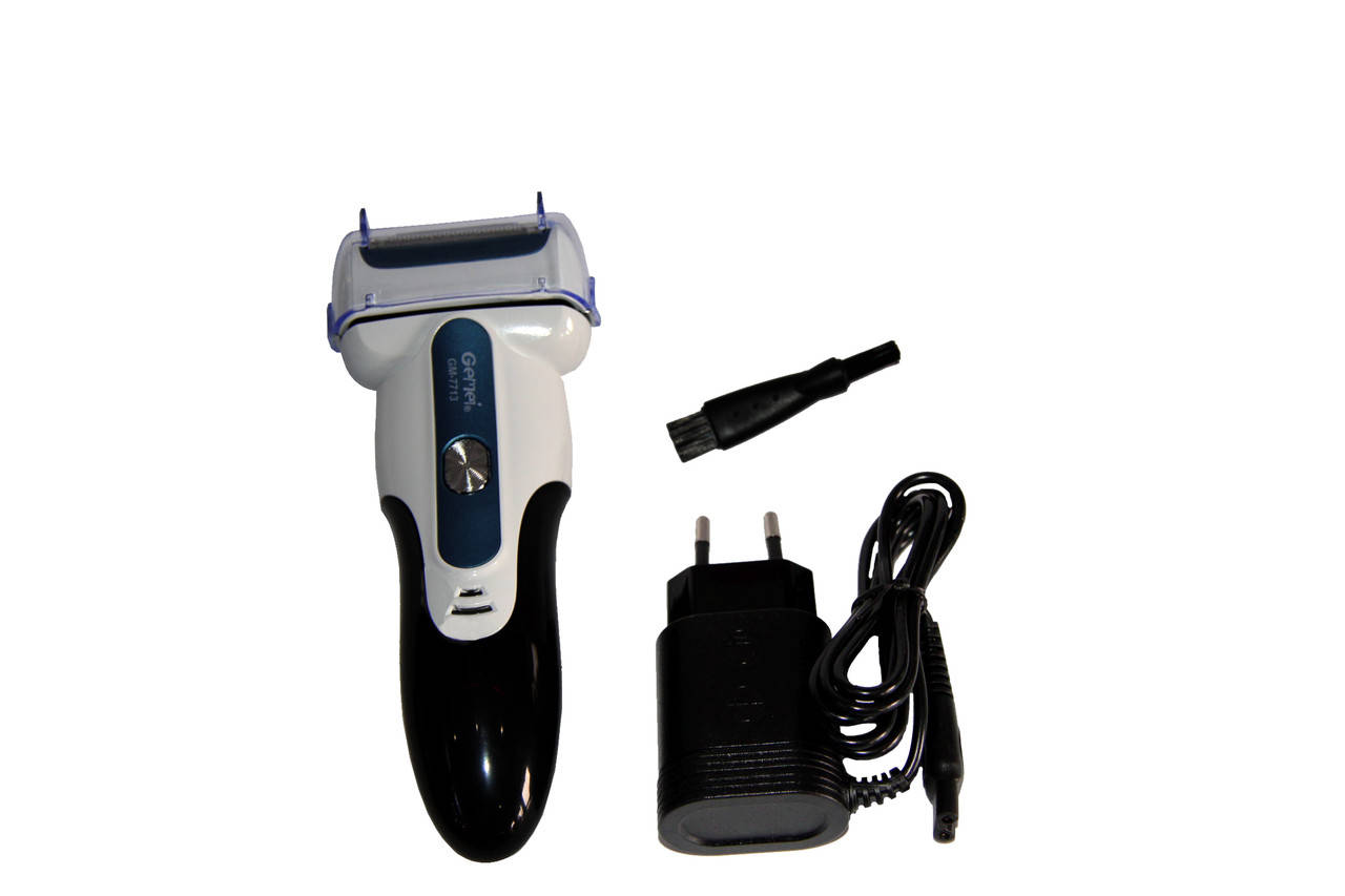 

Аккумуляторная электробритва Gemei GM-7713 влагозащищённая