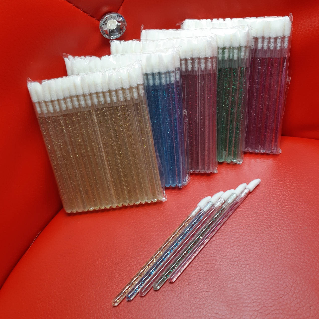 

Макробраши аппликаторы Glitter 50шт / Alla Zayats