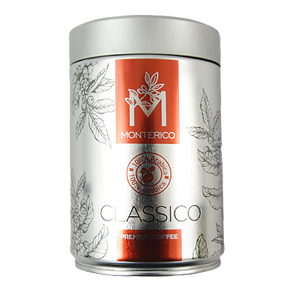 

Кава мелена Монтеріко класична Monterico Classico ж/б 250g 12шт/ящ (Код : 00-00005545)