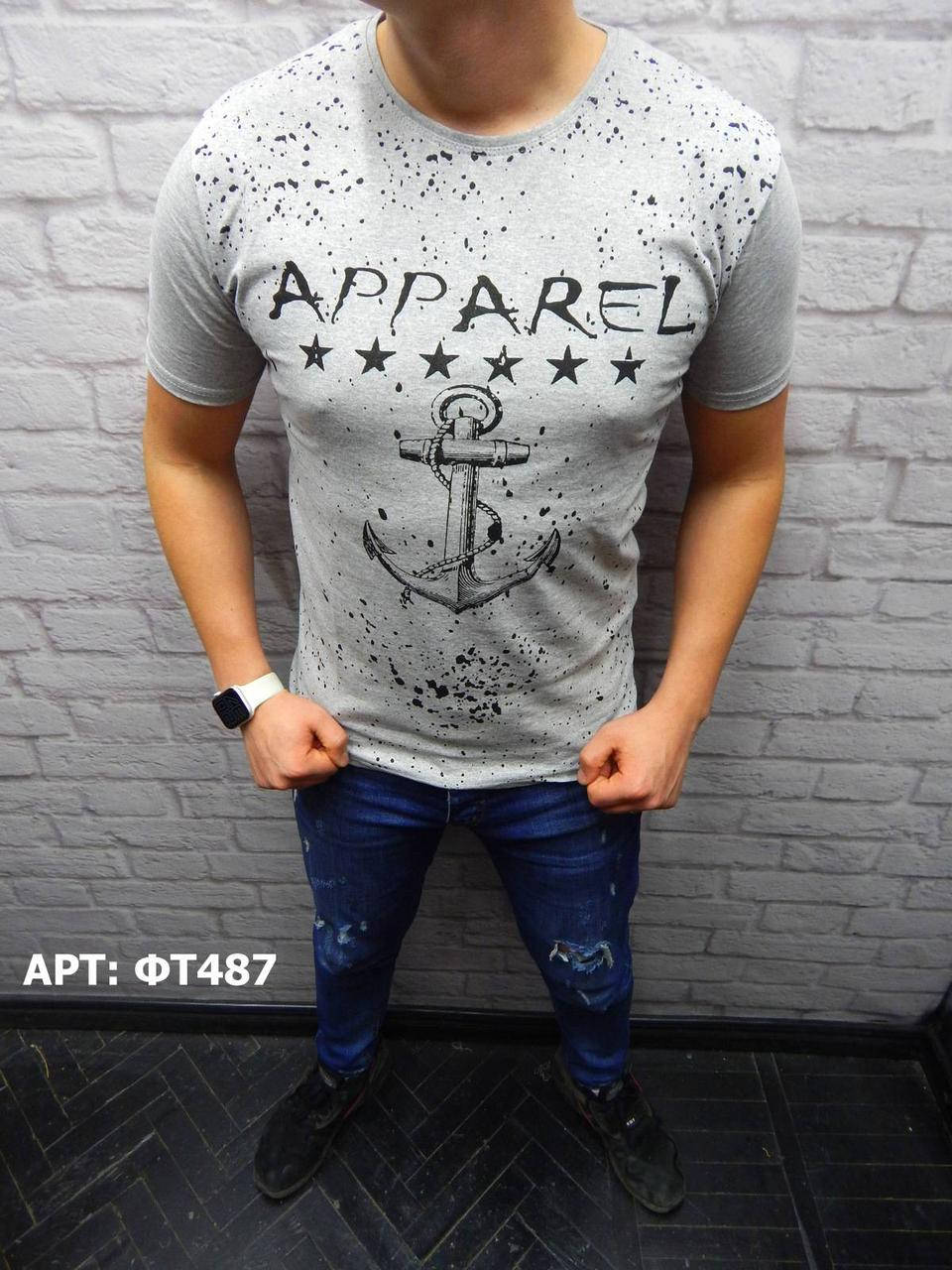 

Мужская футболка. Размеры: M, L